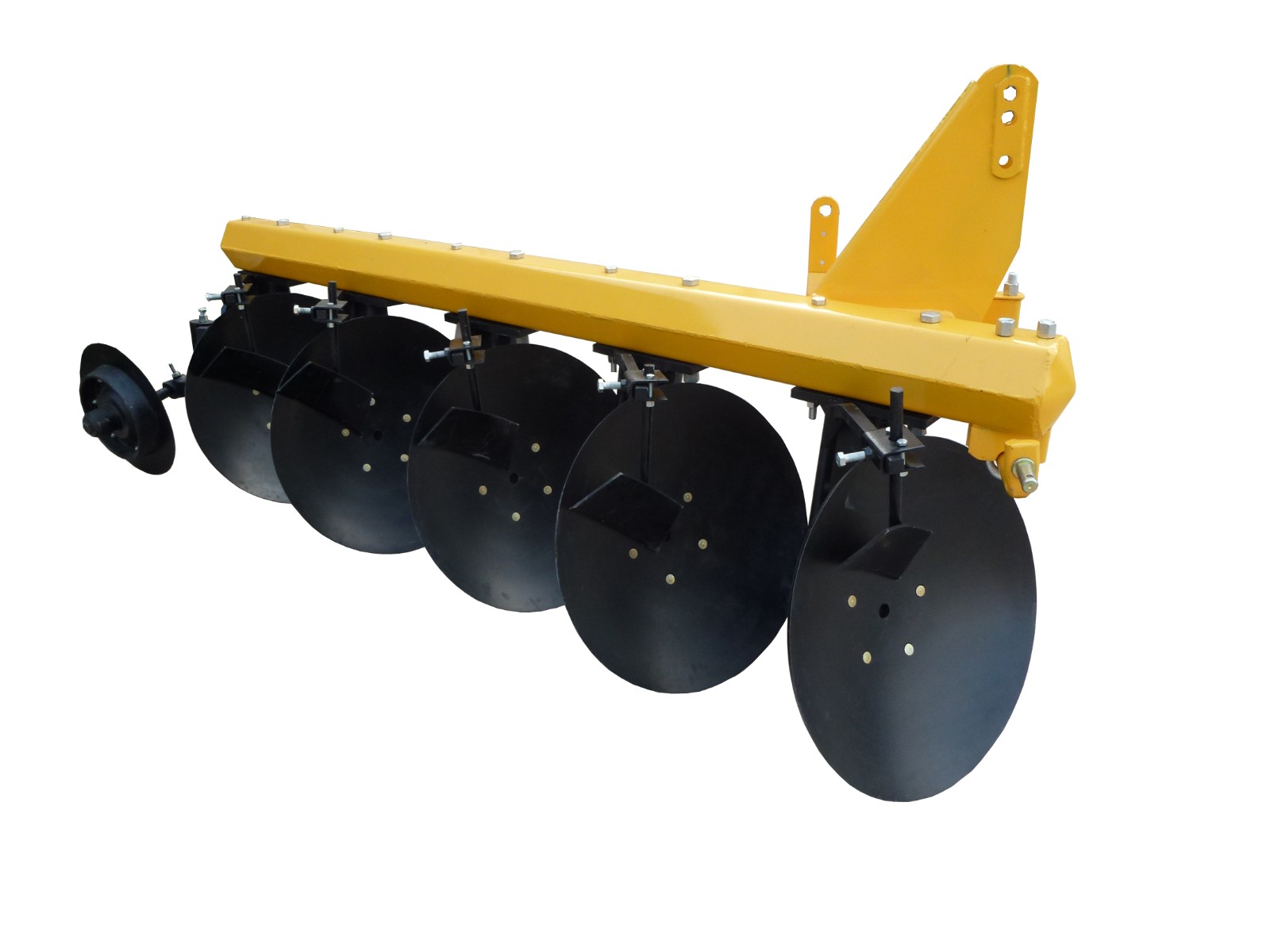 four wheel tractor 3 point linked round disc fishing plough - Image 3