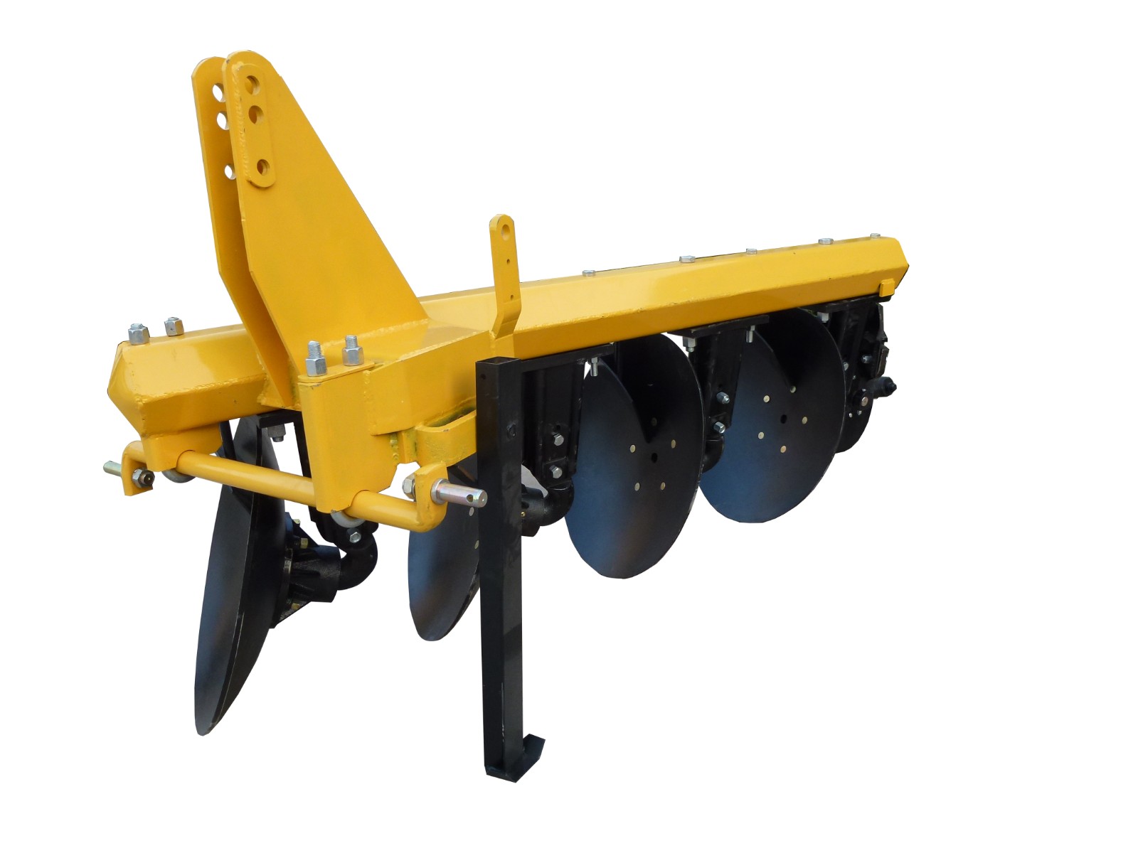 four wheel tractor 3 point linked round disc fishing plough - Image 2