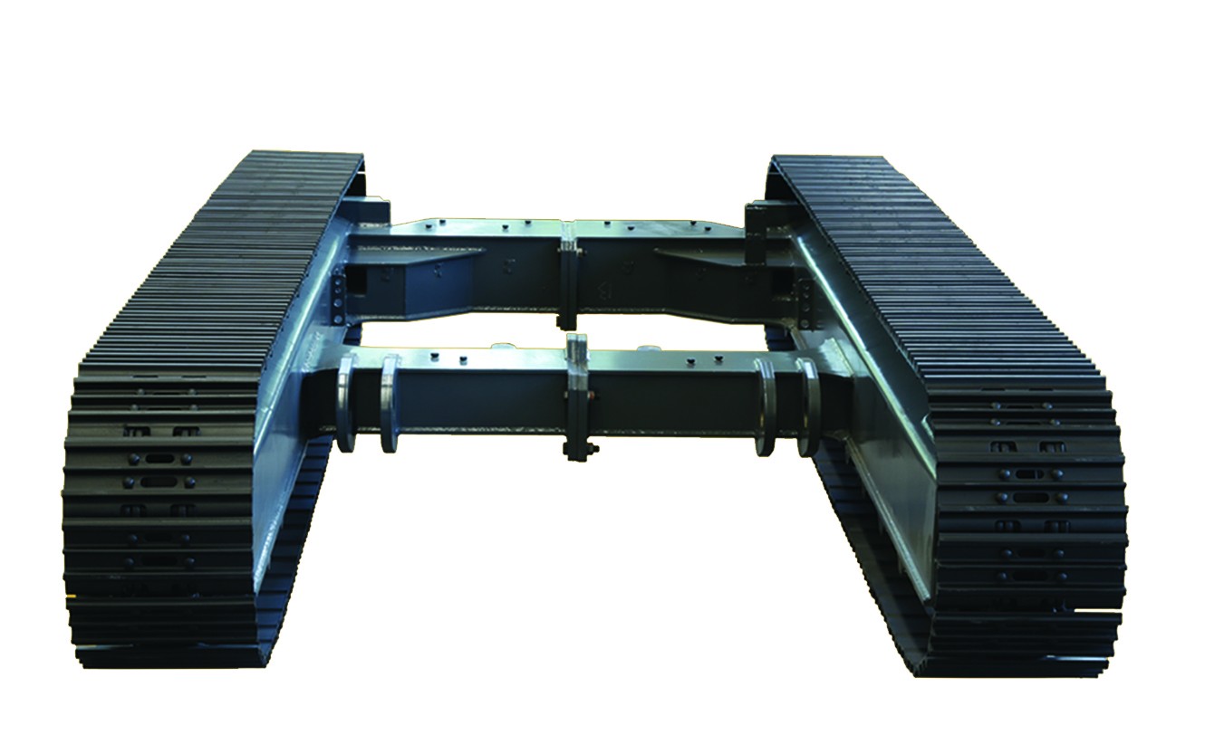 Heavy-Duty Undercarriage Frame with Integrated Track System