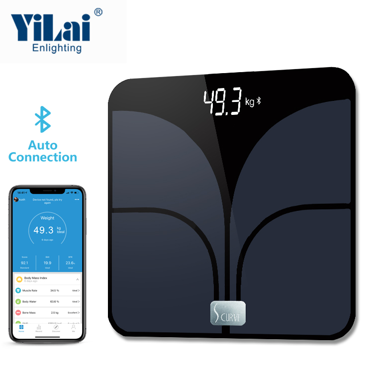 Free APP electronic smart ditigal weighing bluetooth body composition fat scale - Image 3
