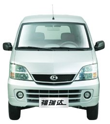 Front view of the compact van