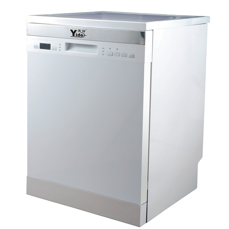 White Freestanding Dishwasher Front Panel