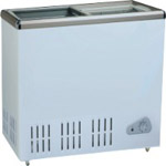 Commercial Chest Freezer with Glass Lids