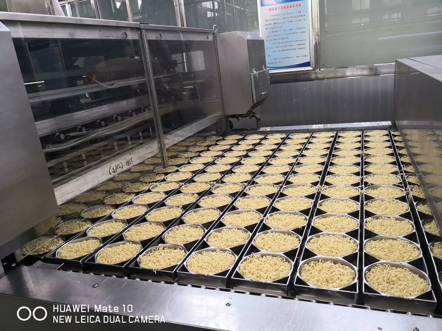 Automated Fried Round Instant Noodle Production Line