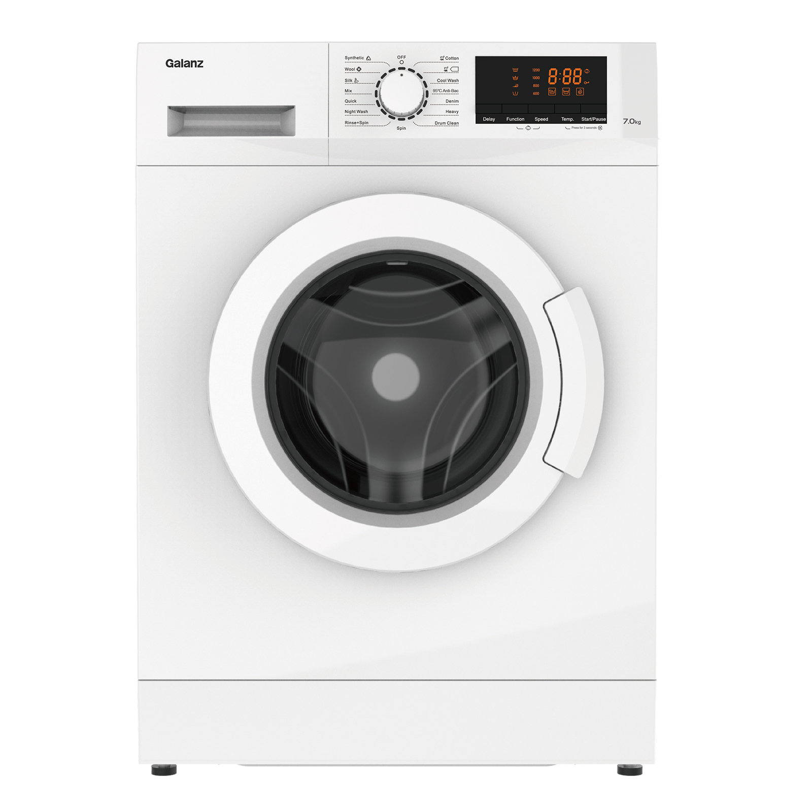 7.0kg Capacity Front Loading Washing Machine