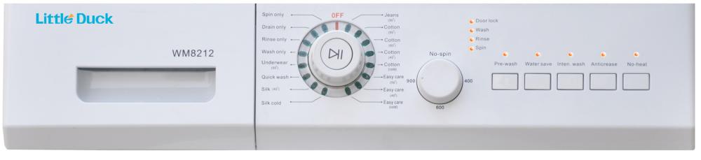 6.0KG Capacity Front Loading Washing Machine