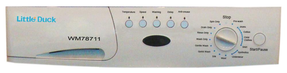 6.0kg Front Loading Washing Machine with Spin Speed Control