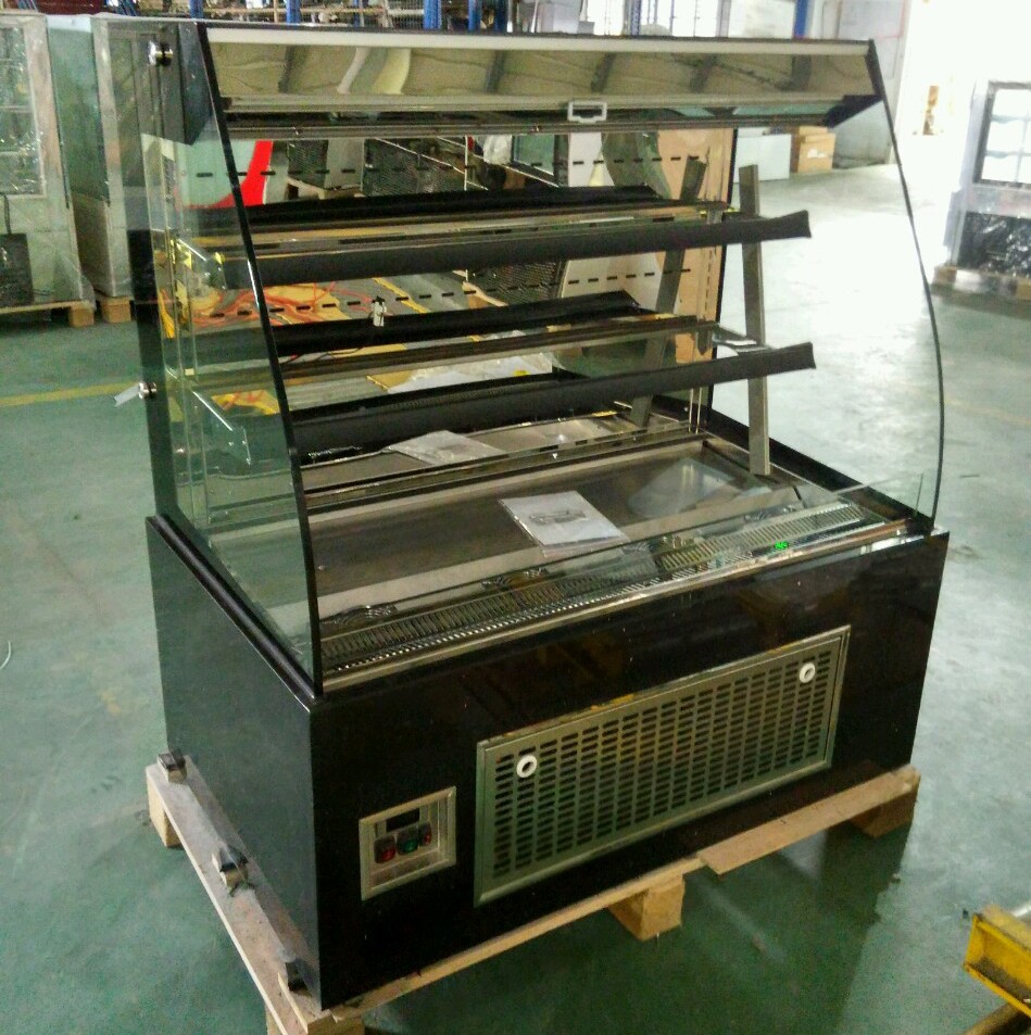 Front Open Refrigerated Display Case with Air Curtain