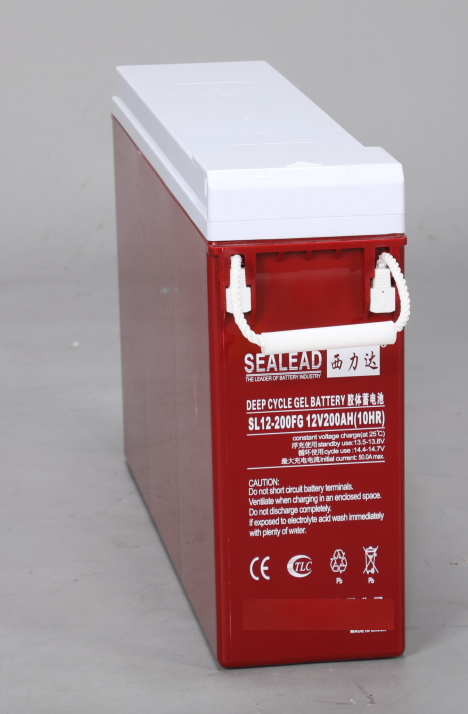 Front termial deep Cycel Solar battery12V200AhF - Image 2