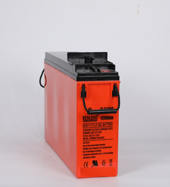 Front termial deep Cycel Solar battery12V200AhF - Image 2