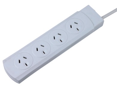 Four-Outlet Australian Standard Power Extension Board