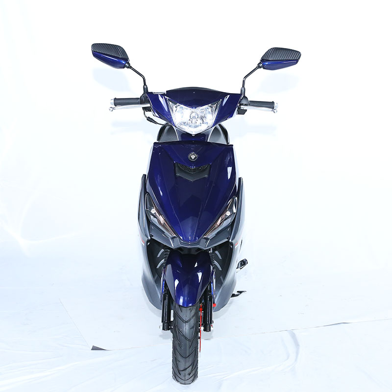 Front view of the scooter headlamp