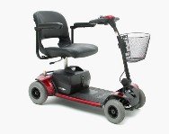 Portable Mobility Scooter with Adjustable Speed