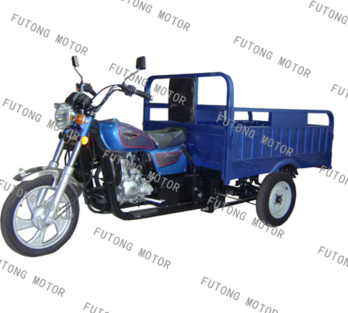 Three-Wheeled Cargo Motorcycle