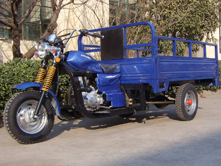 Three-Wheeled Cargo Motorcycle