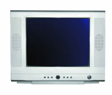 CRT Television with Stereo Speakers