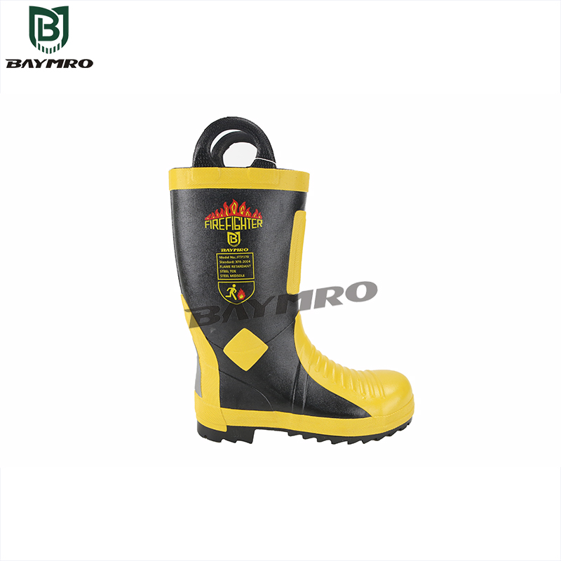 FTP370 - CE EN ISO 20345:2011 - Firefighting Rain Boots - FTP370 - Image 3