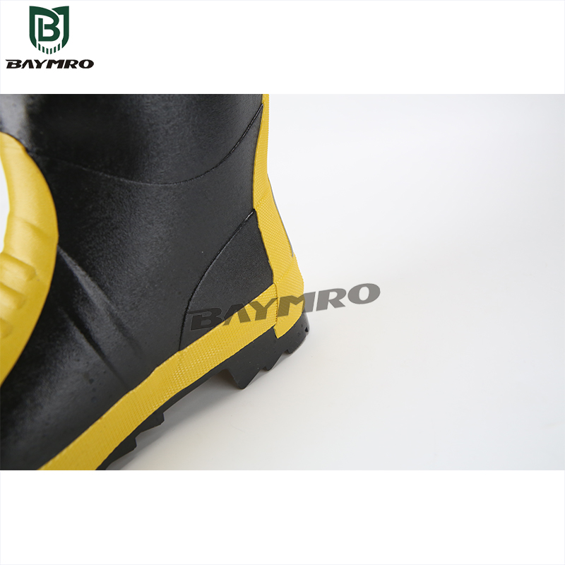Firefighting Rain Boots with Steel Toe