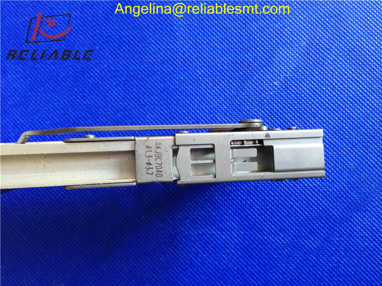 Top view of the embossed SMT feeder