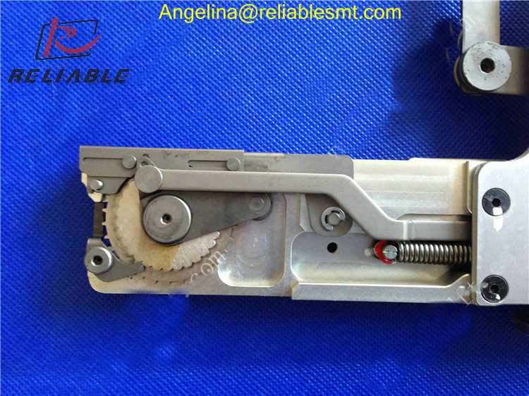 Side profile of the 12x8mm SMT feeder showing mechanical housing