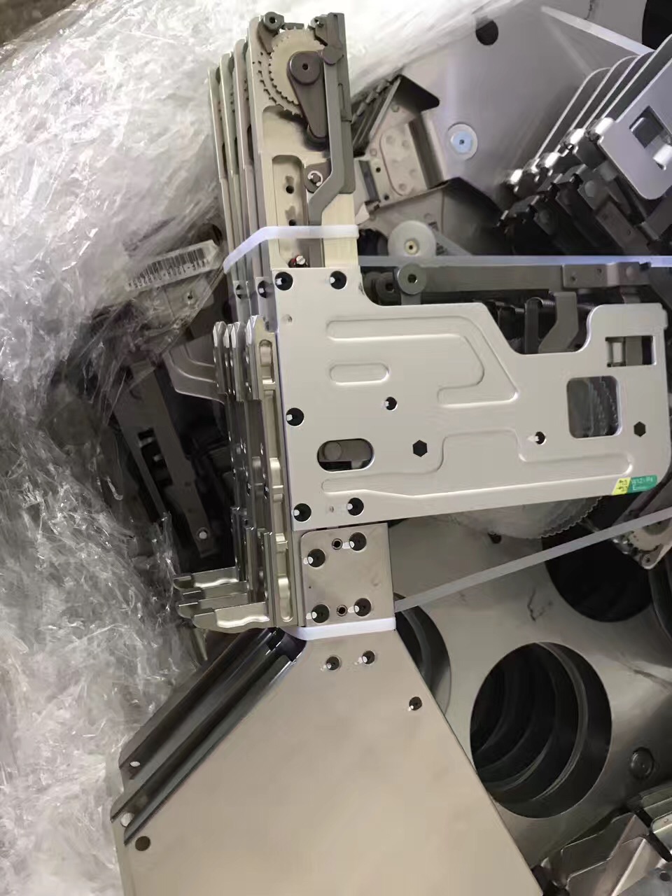 Side profile of the SMT feeder unit