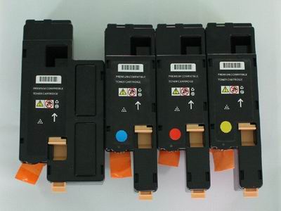 Color Toner Cartridge Set for CP105 and DELL1250 Printers