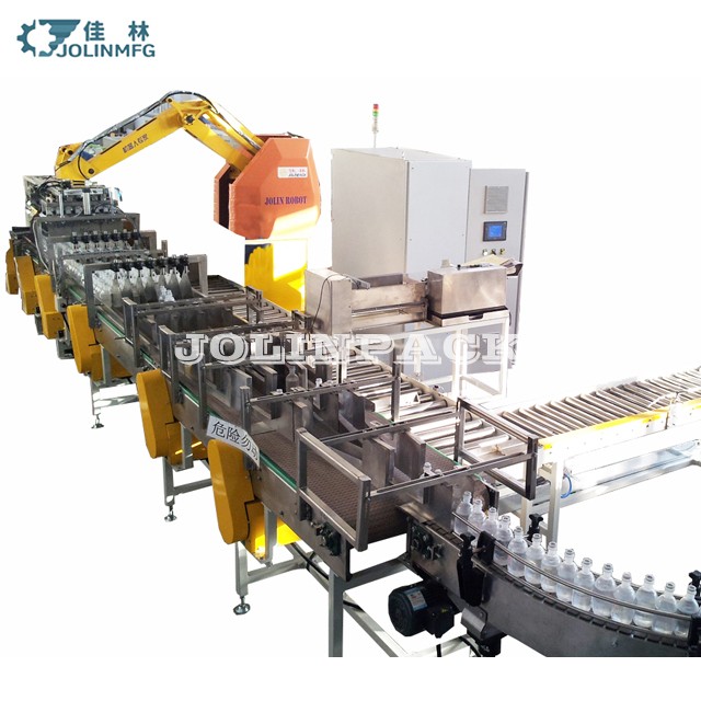 Automatic Robot Palletizer for Bottled Water Lines