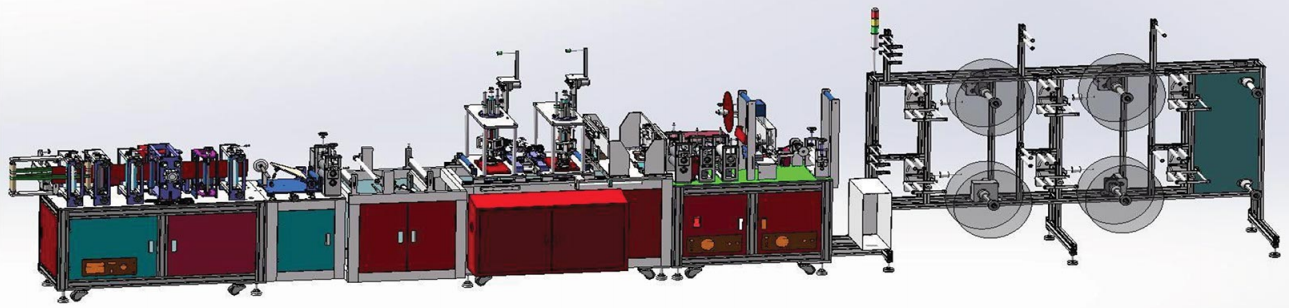Full Automatic KN/N95 Mask Machine - Image 2