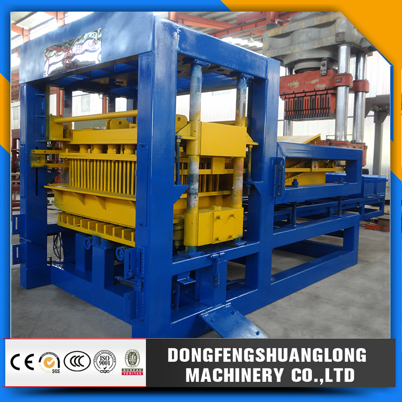 Full automatic paving block machine QT12-15 cement interlocking brick making machine - Image 3