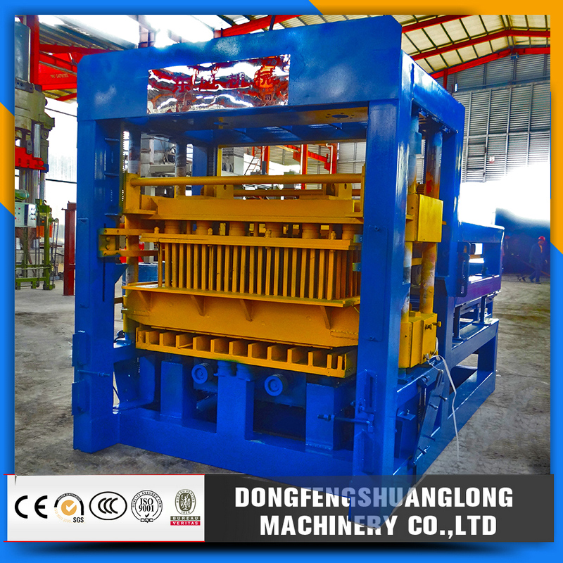 Full automatic paving block machine QT12-15 cement interlocking brick making machine - Image 2