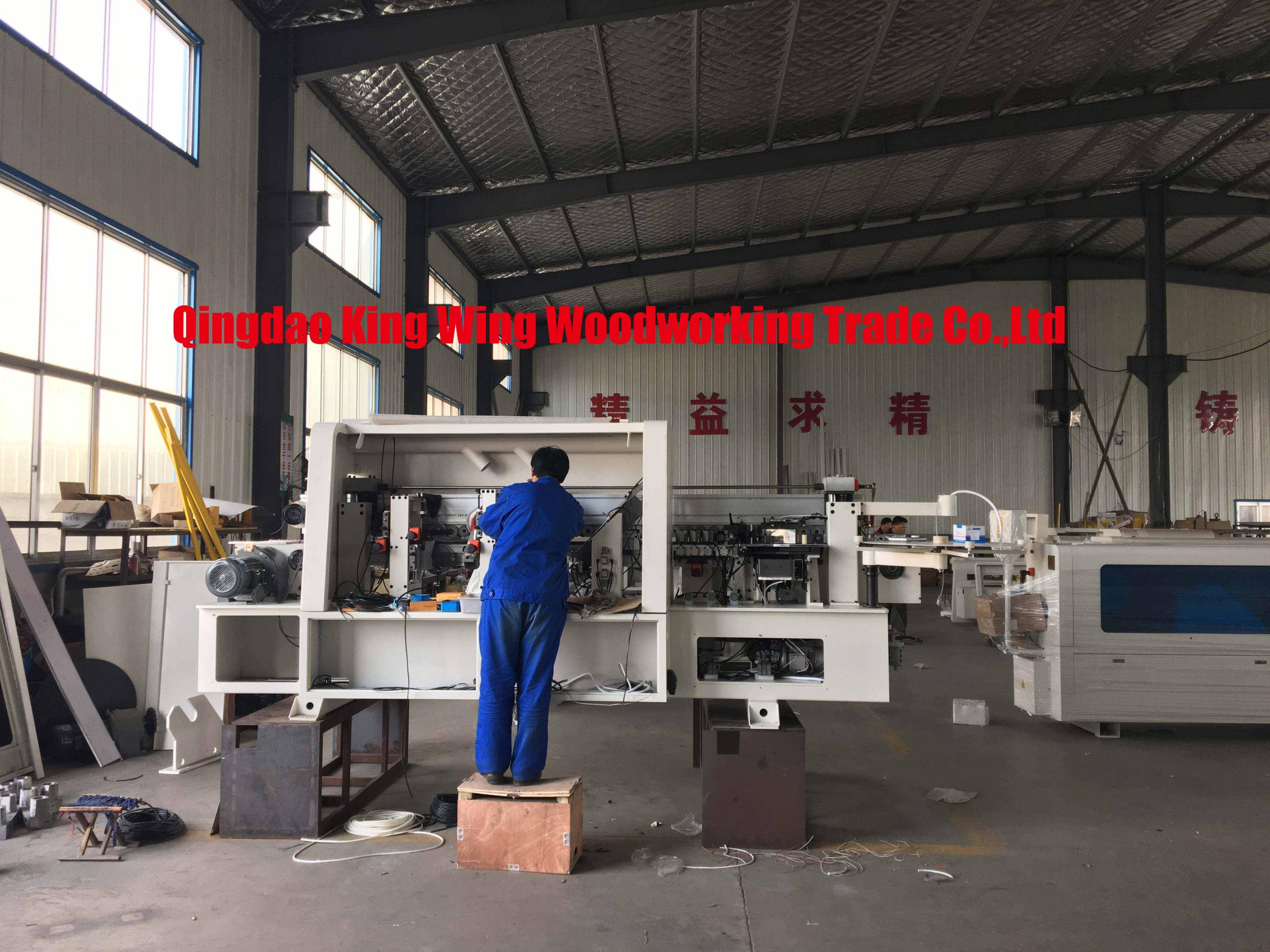 Full automatic PVC tape edge banding machine for MDF furniture KC306 - Image 2