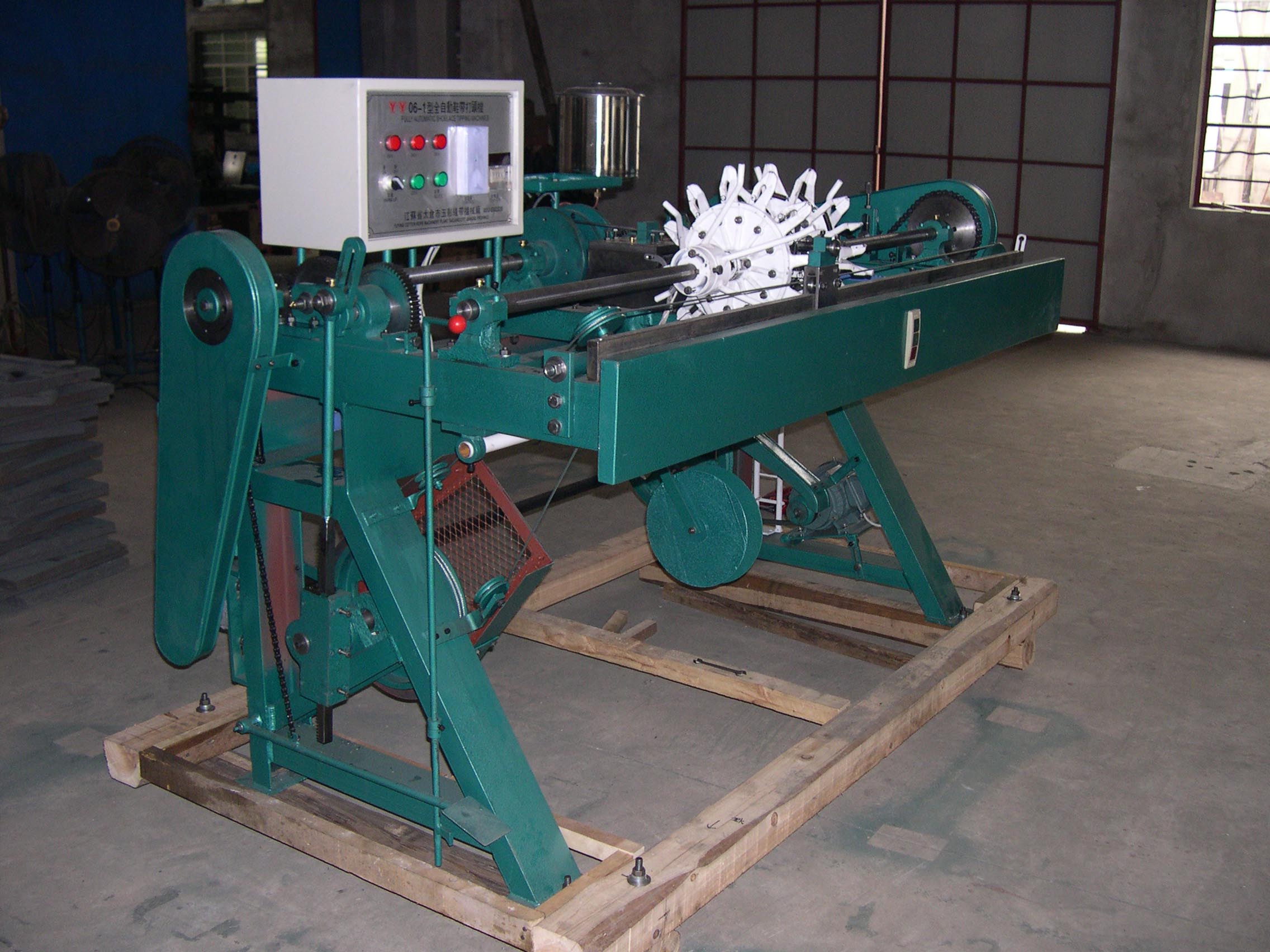 Automatic Shoelace Tipping Machine