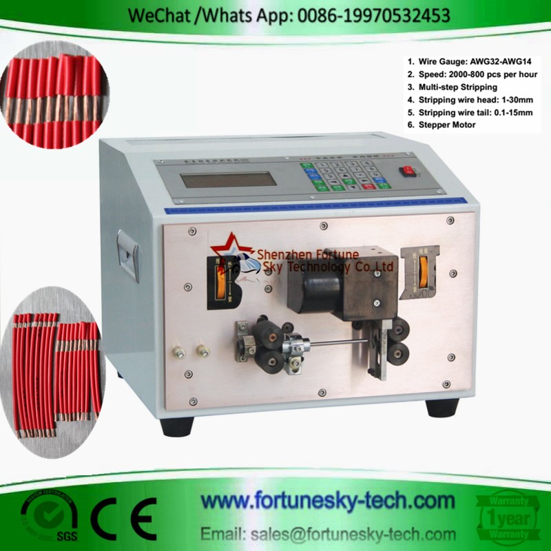 Automatic Wire Cutting and Stripping Machine