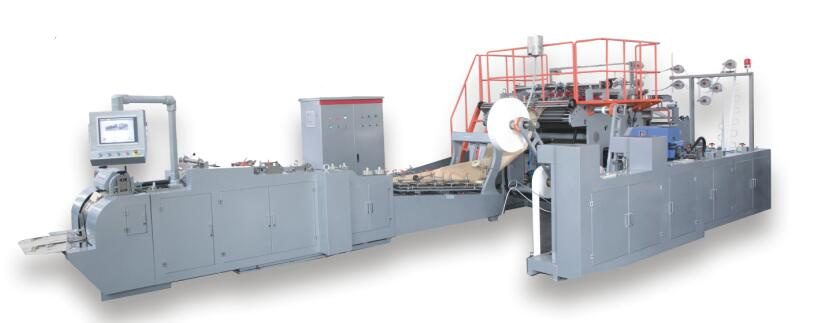 Fully Automatic Roll Fed Paper Bag with Handle Machine - Image 2