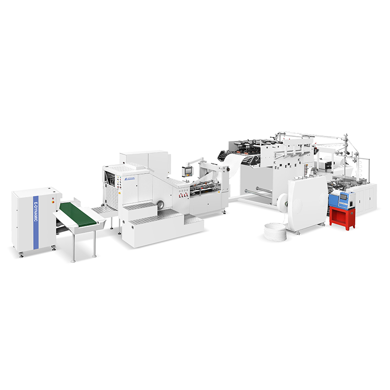 Fully Automatic Square Bottom Paper Bag Machine with Handle Inline - Image 3