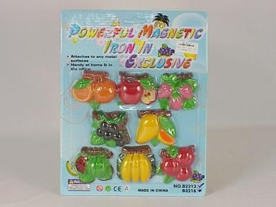Magnetic Fruit and Vegetable Shapes