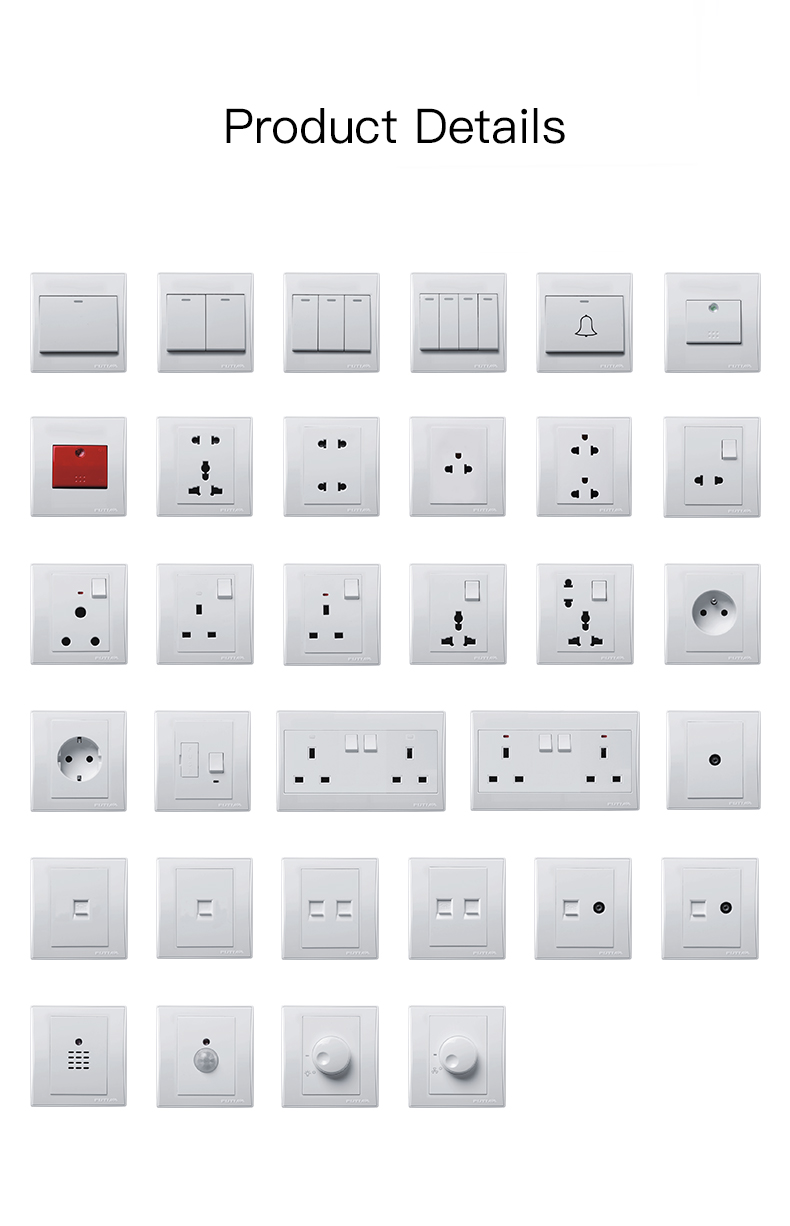 Range of A20 series electrical components
