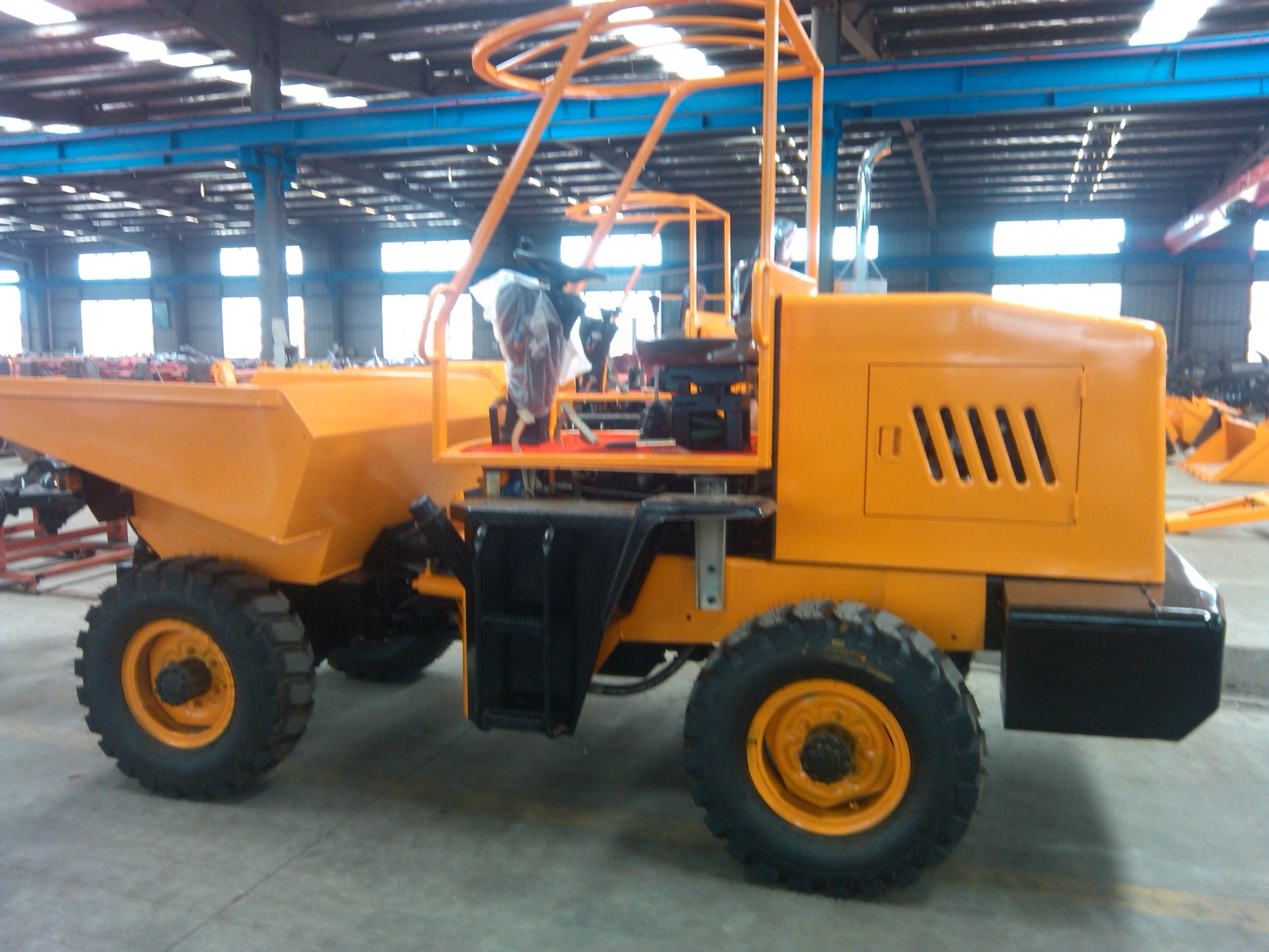 Construction Site Dumper Tipper