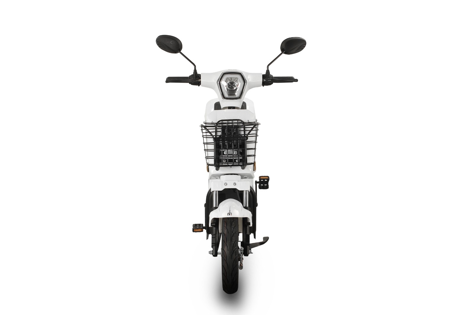 G1 25km/h-800W Lightweight Convenient Electric Motorcycle with a Big Carrying Basket - Image 2
