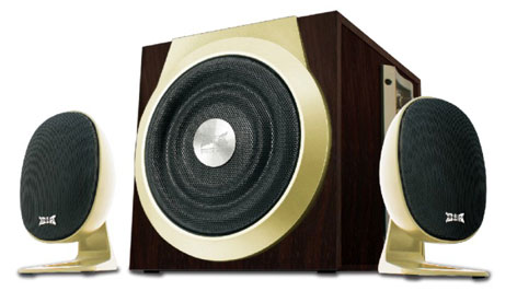 2.1 Channel Multimedia Speaker System with USB/SD Playback