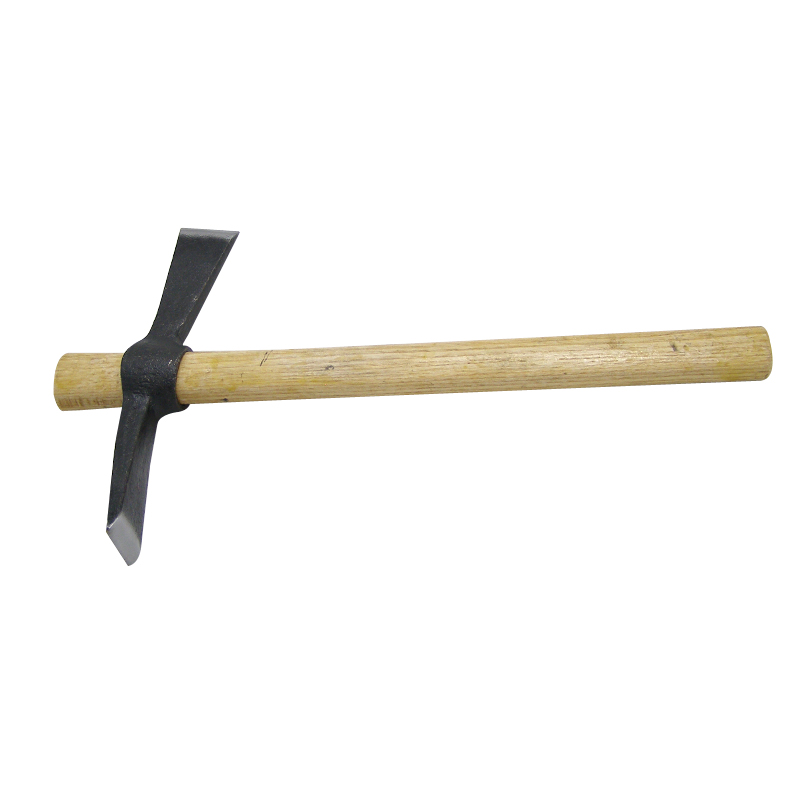 Steel Garden Pick with Wooden Handle