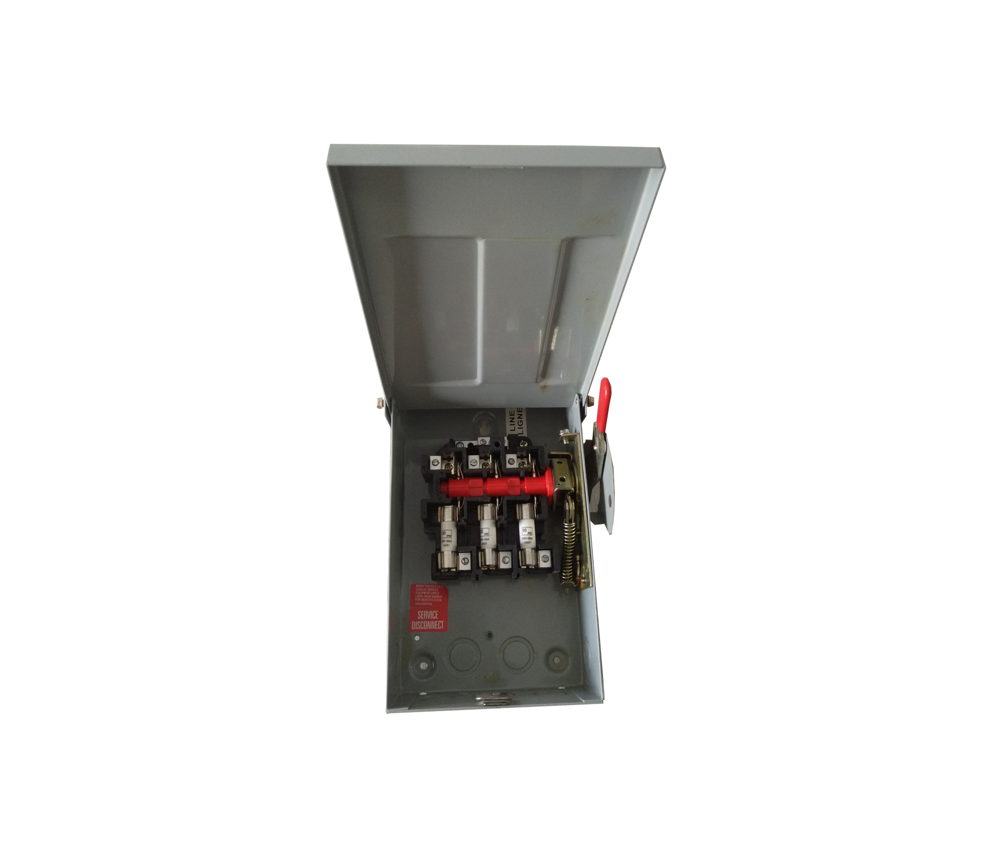 GAK2-30A Safety Switches Outdoor Fusible Box knife switch - Image 2