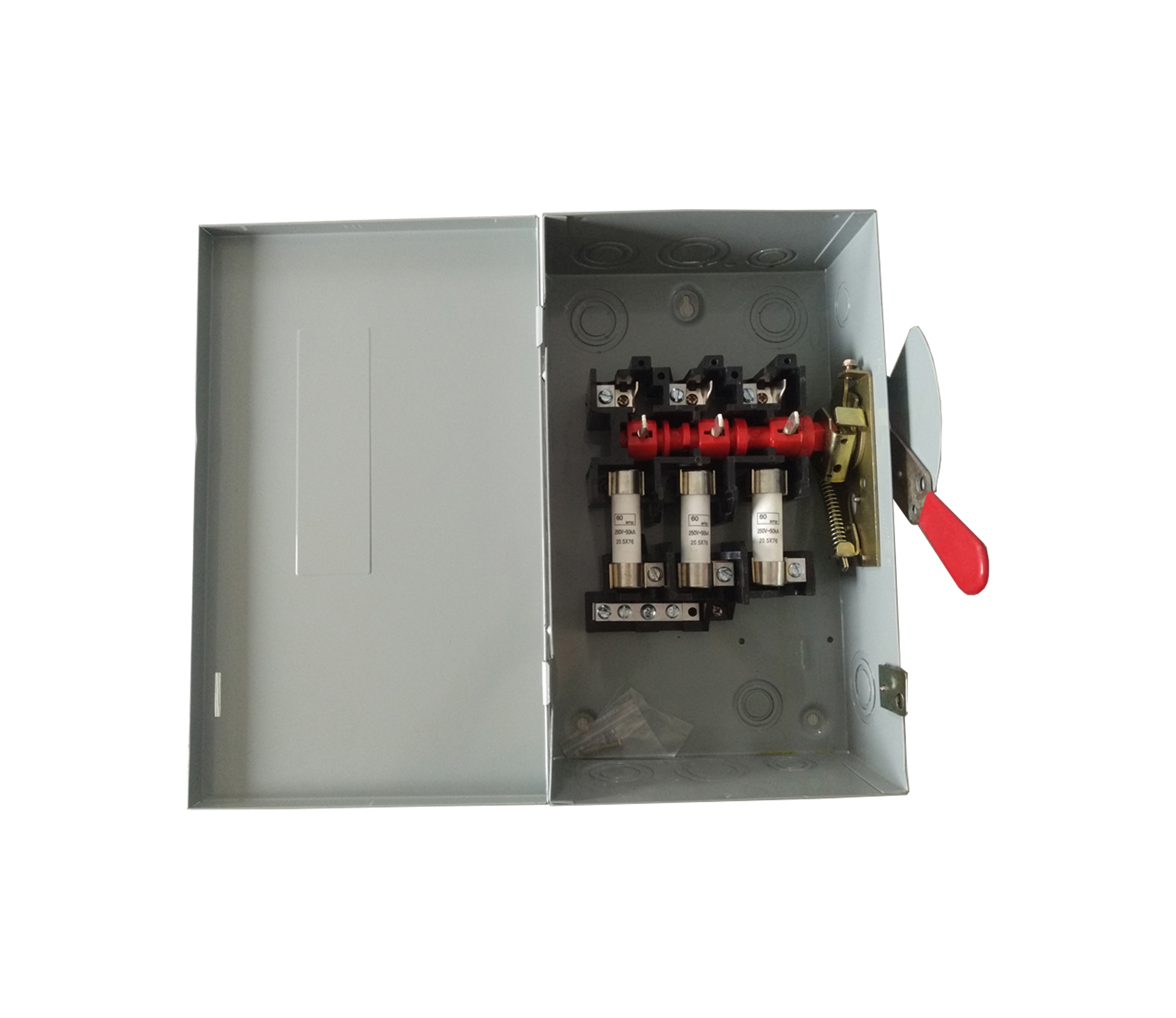 GAK3-60A Safety Switches Indoor Fusible Box knife switch - Image 2