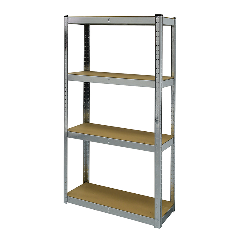Galvanized Boltless MDF 4-Shelf - Image 2