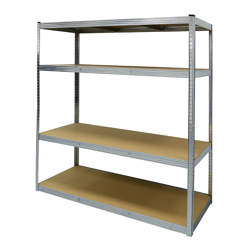Galvanized Boltless MDF 4-Shelf - Image 2