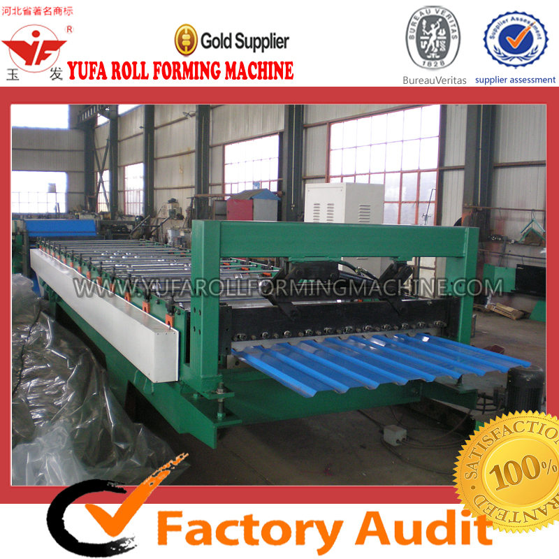 Galvanized Steel Roof Panel Roll Forming Machine