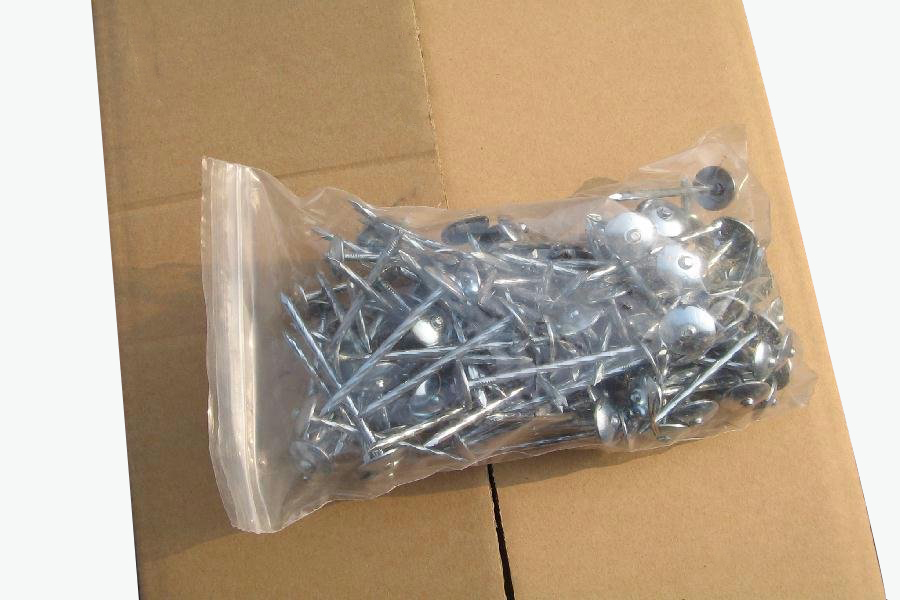 Galvanized Roofing Nail with Polished Surface - Image 2