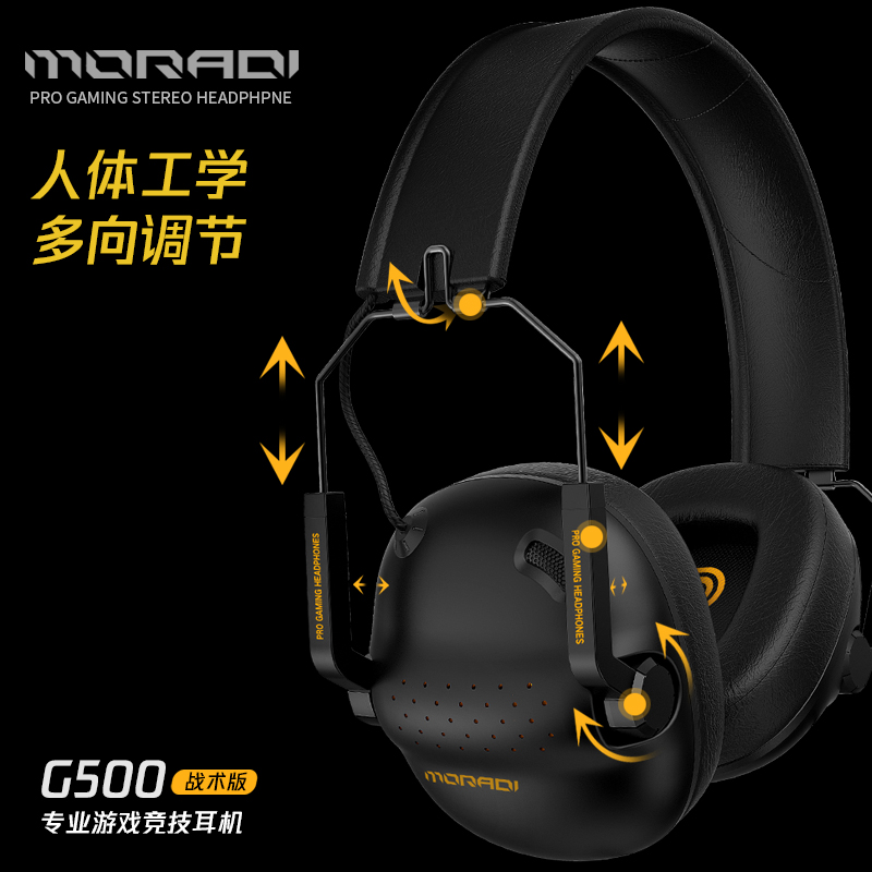 Gaming Stereo Headset with Mic and LED Light