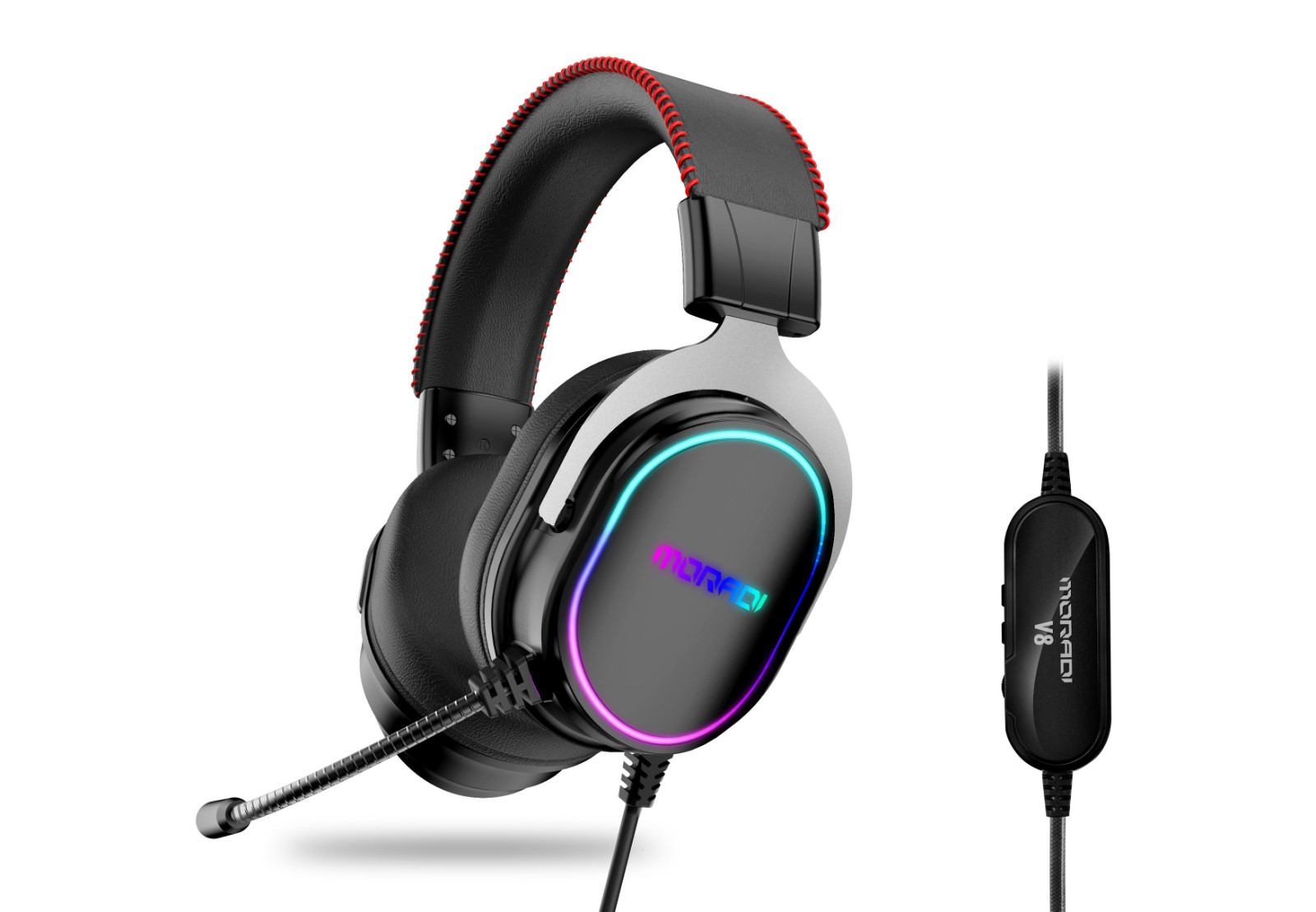 Game Stereo Headset with Mic V8 - Image 2