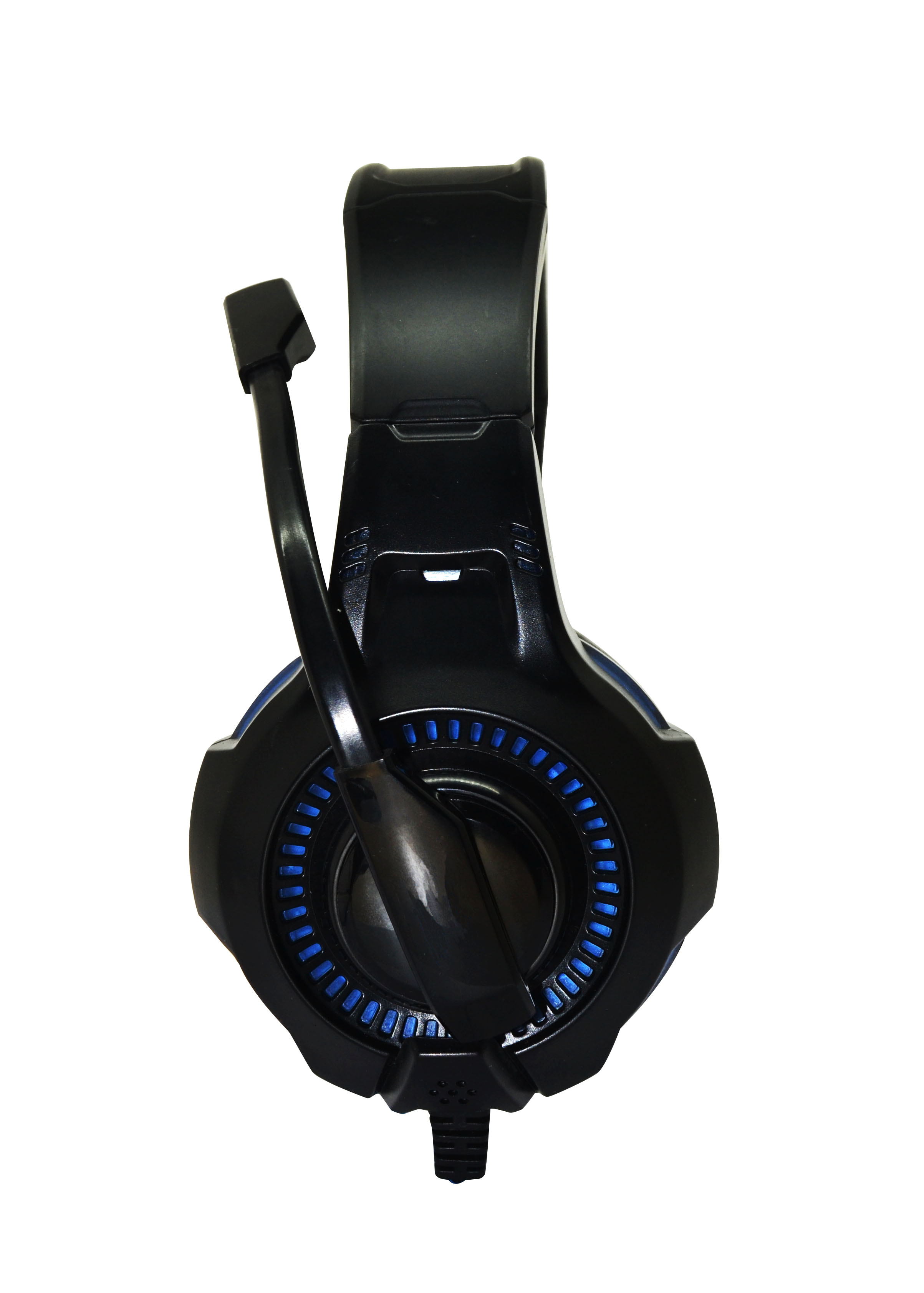Over-Ear Gaming Headset with Noise-Canceling Microphone